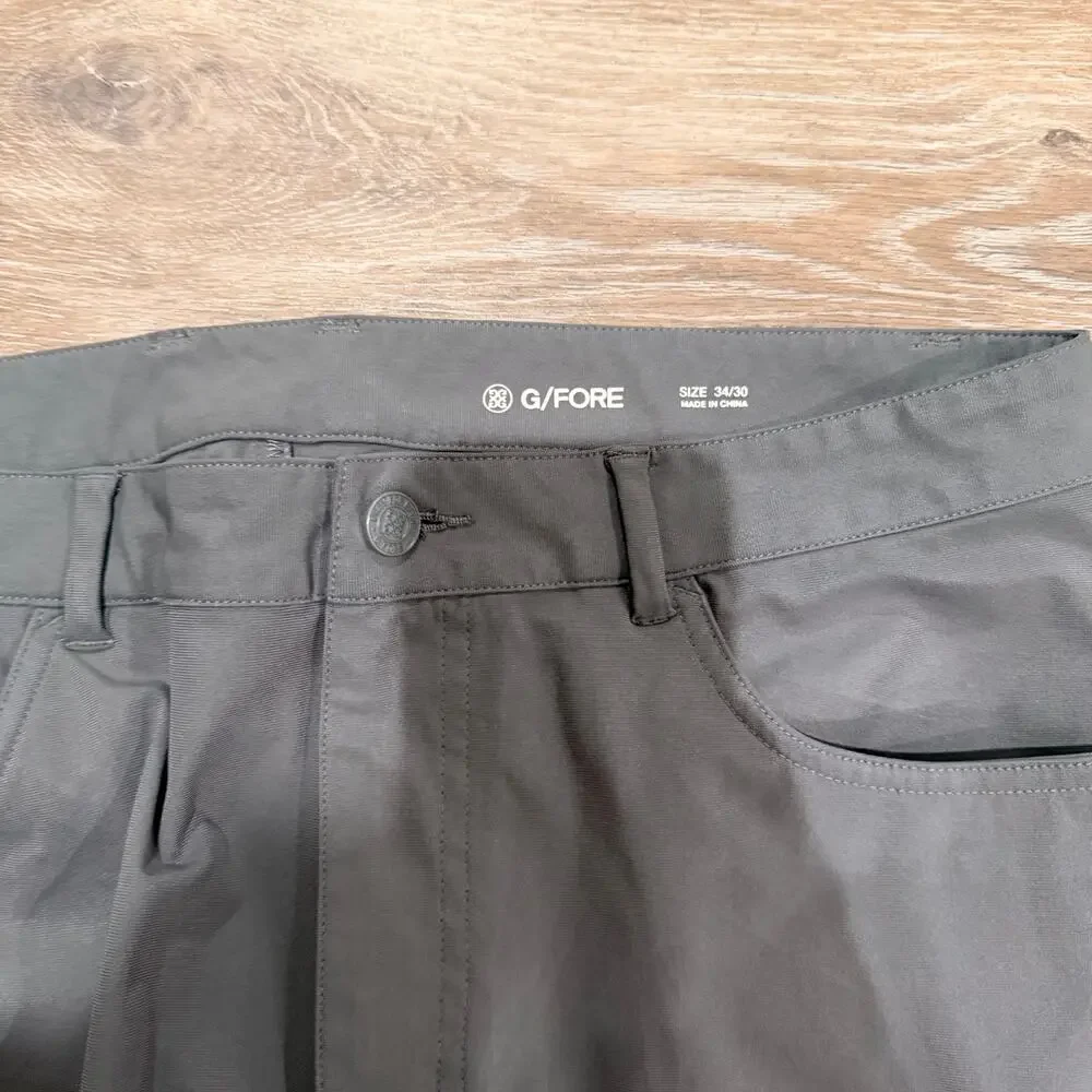 G/Fore Men's Grey Golf Pants Size 34/30